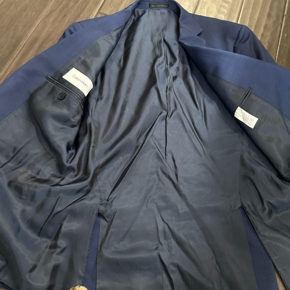 Navy blue Calvin Klein Blazer 40R - Picture 7 of 7